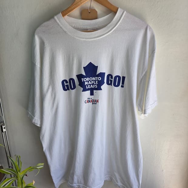 Toronto Maple Leafs "GO GO!" 프로모 티셔츠