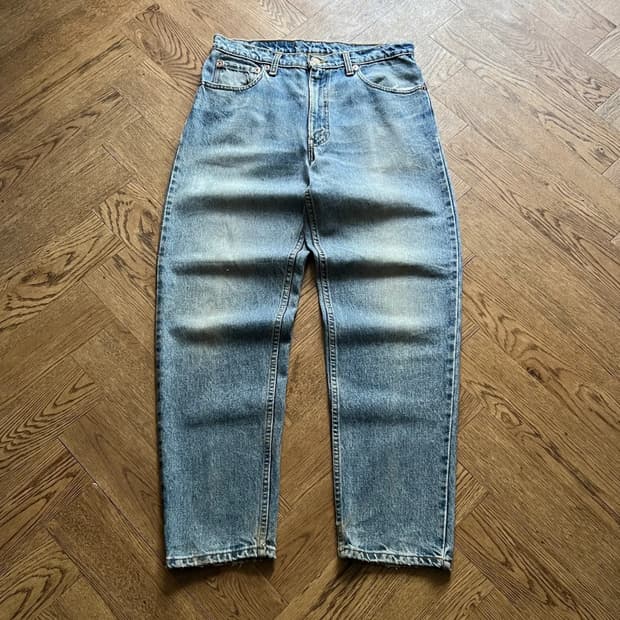 [34]리바이스 550 캐나다제 빈티지 워싱 릴렉스핏 데님 팬츠