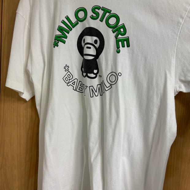 베이프 bape 베이비마일로 반팔 L