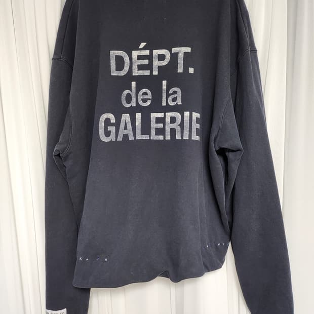 갤러리디파트먼트 리버시블 맨투맨 블랙 XXL