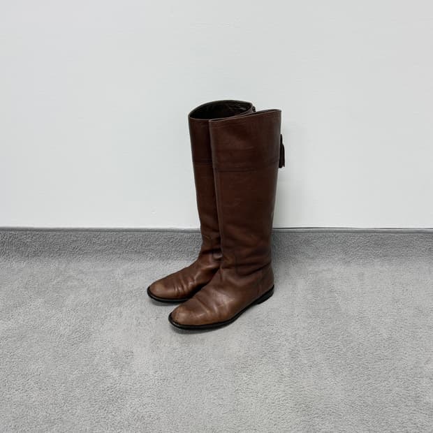 Margaret Howell tessel back boots
