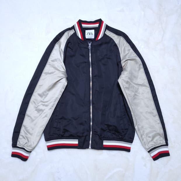 자라 남성 블루종점퍼 M 0309