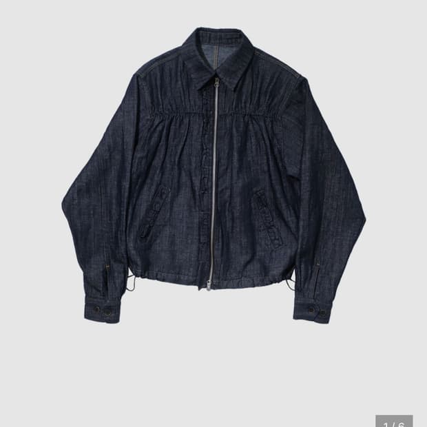 인앤양인하모니 프릴 블루종 데님