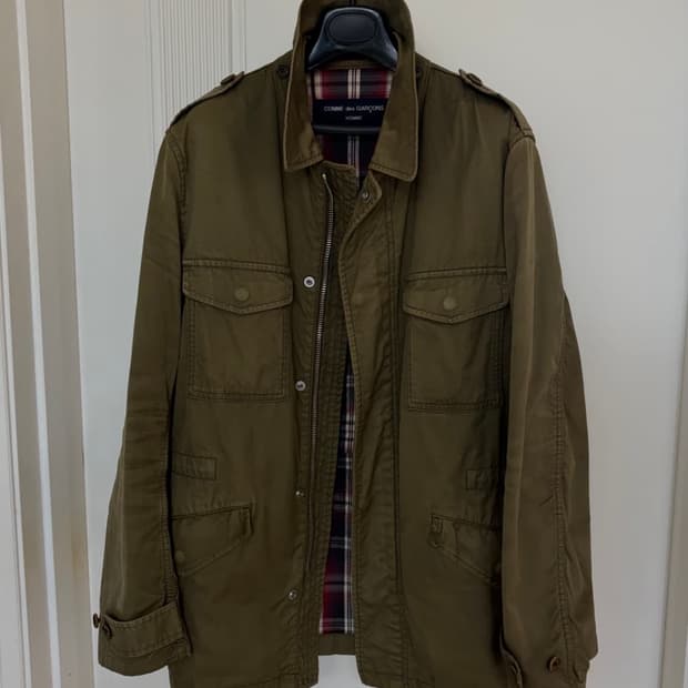 꼼데가르송 옴므 m65 필드자켓