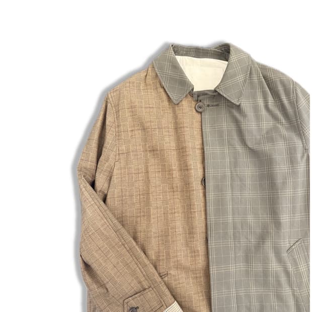 마르지엘라 x H&M 크레이지 패턴 코트