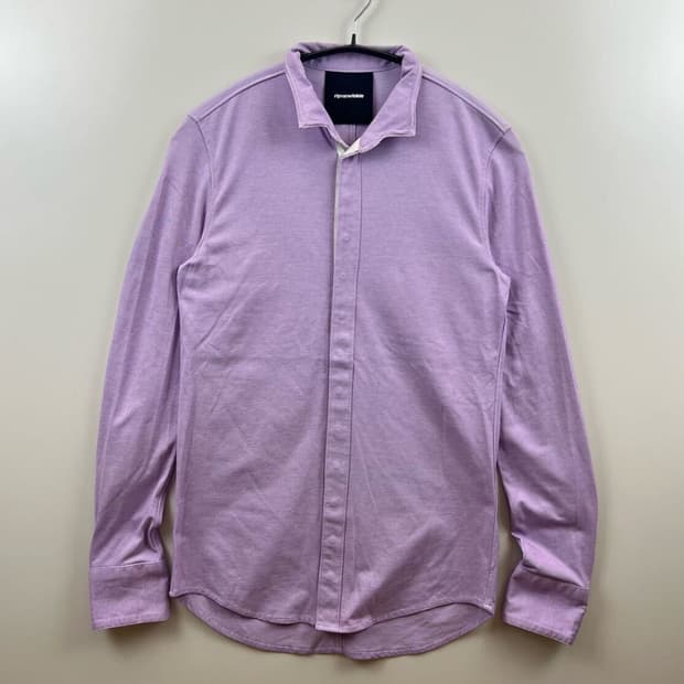 Rip van winkle 와이어 카라 히든 스냅 셔츠