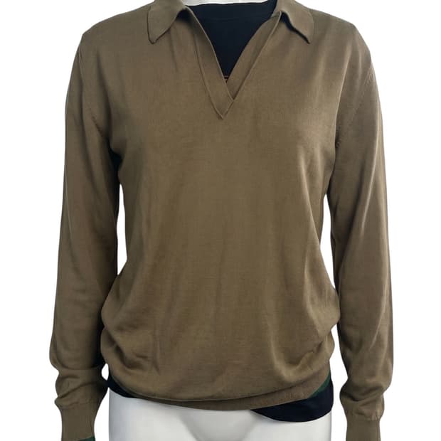 skipper neck knit