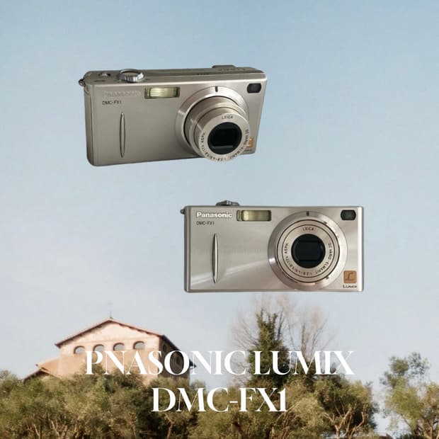 희귀 ! 파나소닉 루믹스 DMC-FX1 빈티지디카 디지털카메라