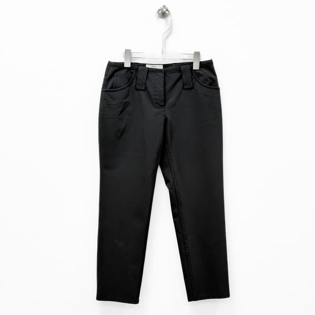 프라다 테크노 스트레치 로우라이즈 크롭 팬츠