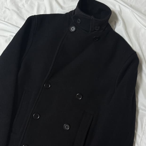 [M] 아르마니 익스체인지 울 피코트