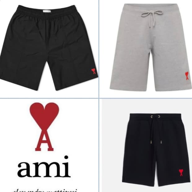 (새상품) 아미 트랙쇼츠 반바지