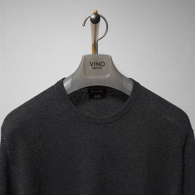 L ) 마시모뚜띠 남성 니트 차콜