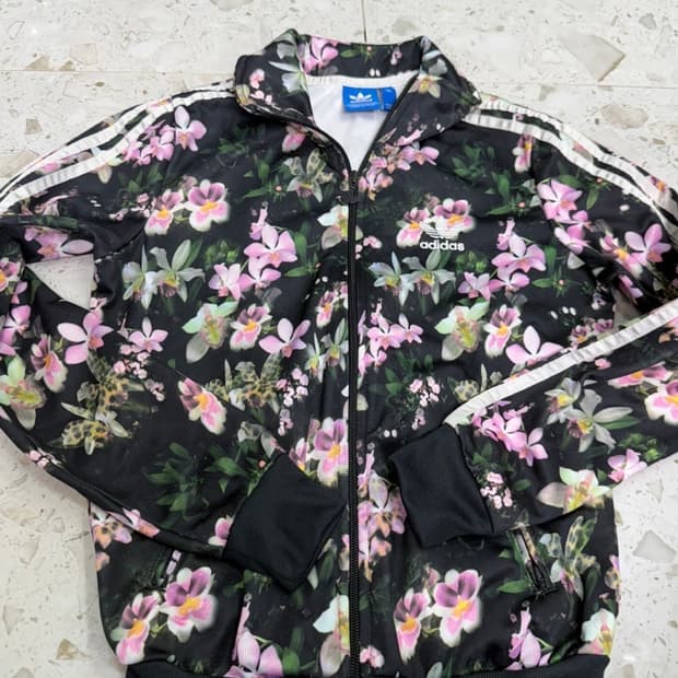 아디다스 오리지널 플로럴 트랙자켓 / 95 (정품)