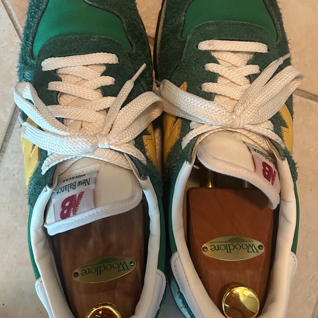 뉴발란스 990v1 Made in USA Green Gold