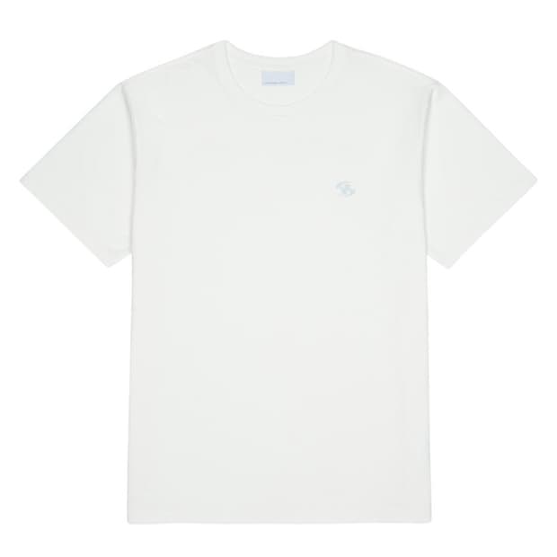 2 3 4 산산기어 26ss 로고 반팔티 화이트 미개봉 새제품 판매