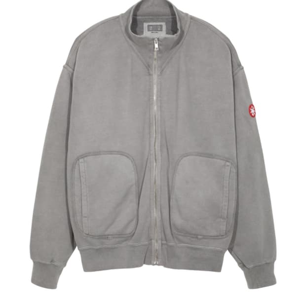 [XL] cavempt 카브엠트 오버다이 테이프 스웻 집업