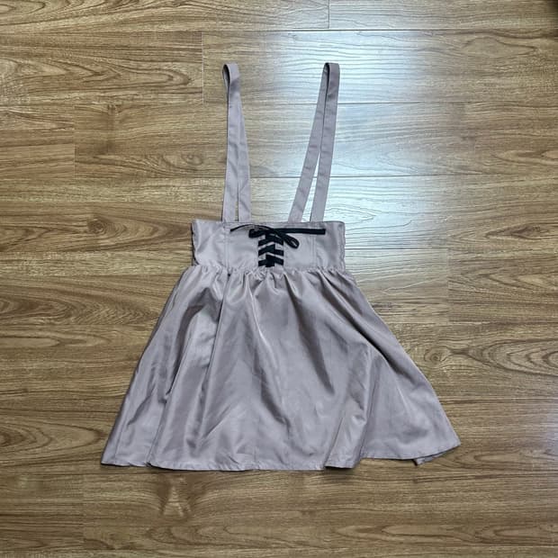 빈티지 핑크 멜빵 스커트 히메갸루 로걀 라떼 히메카지 스나계 양산형 고딕