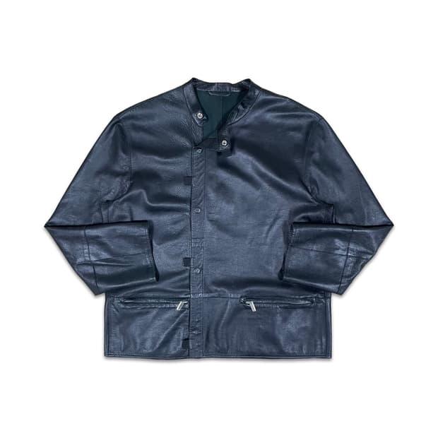 엠포리오 아르마니 2000 S/S 레더 자켓