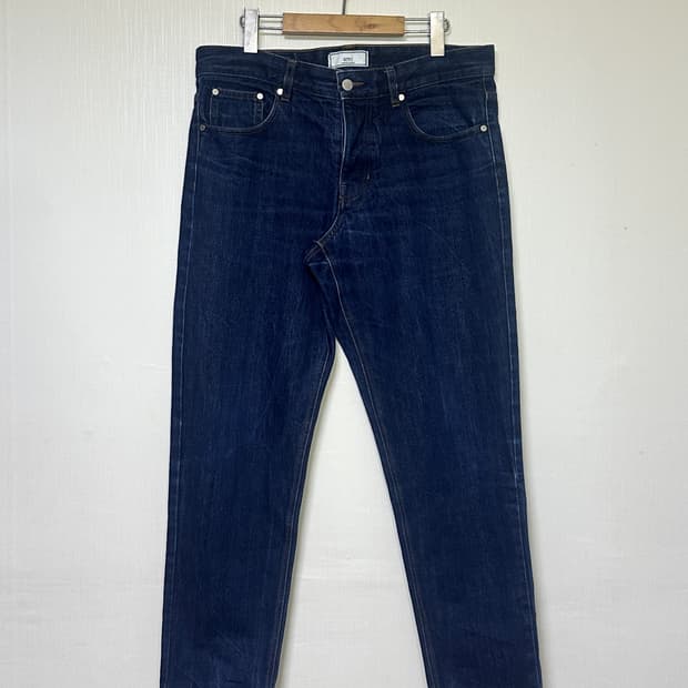 아미 Ami 백가죽패치 청바지 31