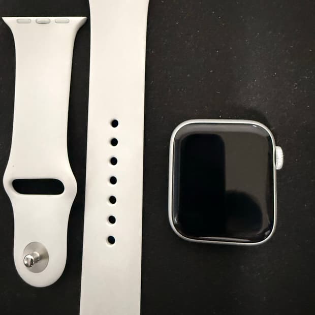 애플워치 se 40mm gps실버 100%