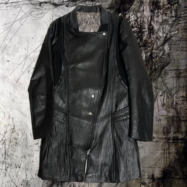 Gothic mood Leather Jacket