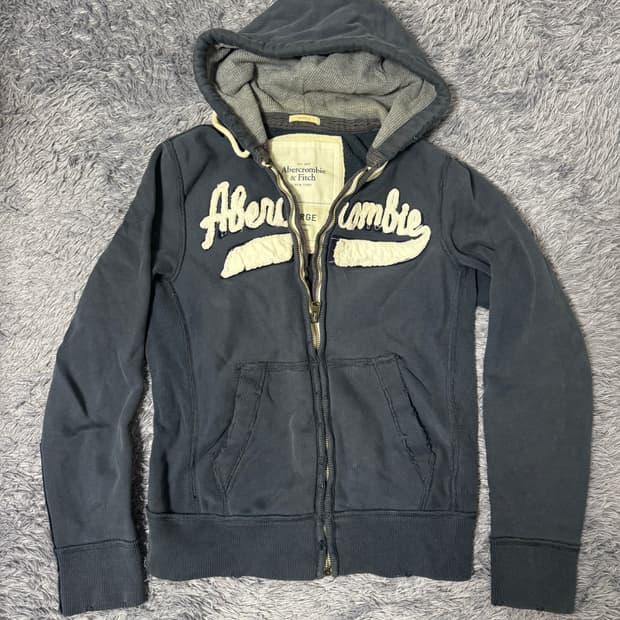 아베크롬비 그런지 디테일 후드집업