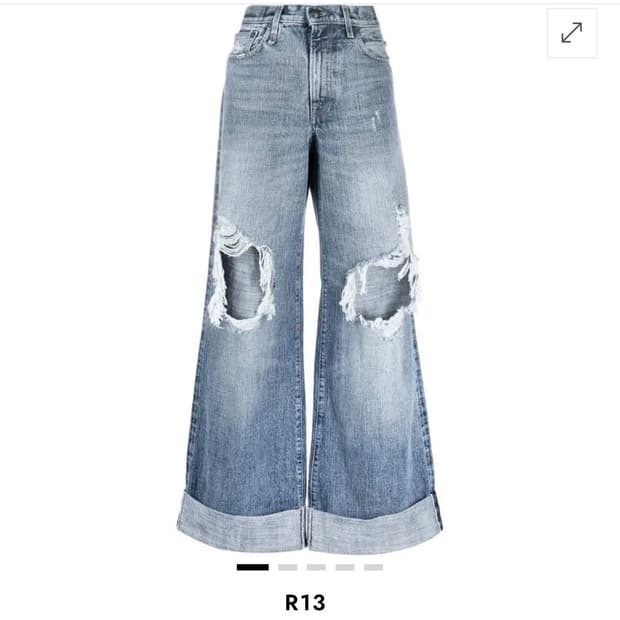 R13 알썰틴 와이드 디스트로이드 진