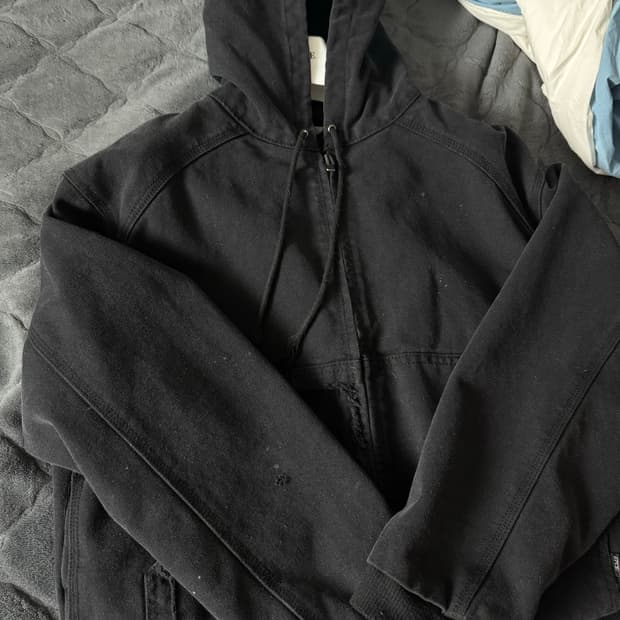 etce 빈티지 워크 후드 자켓 L