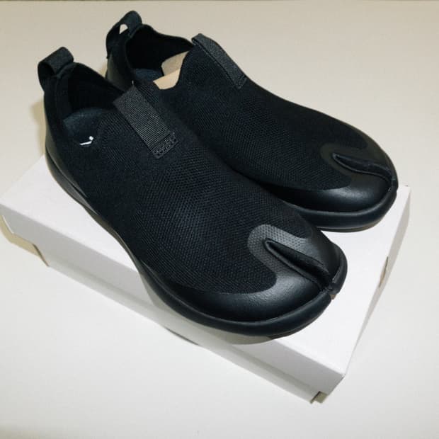 (새상품) Tabi footwear 타비 풋웨어 로우 슈 블랙