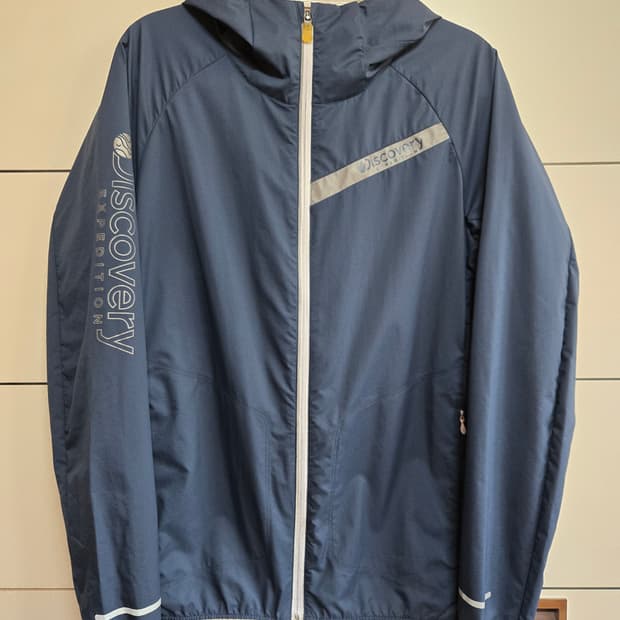 디스커버리 남성 홀겹 바람막이 점퍼(100사이즈)