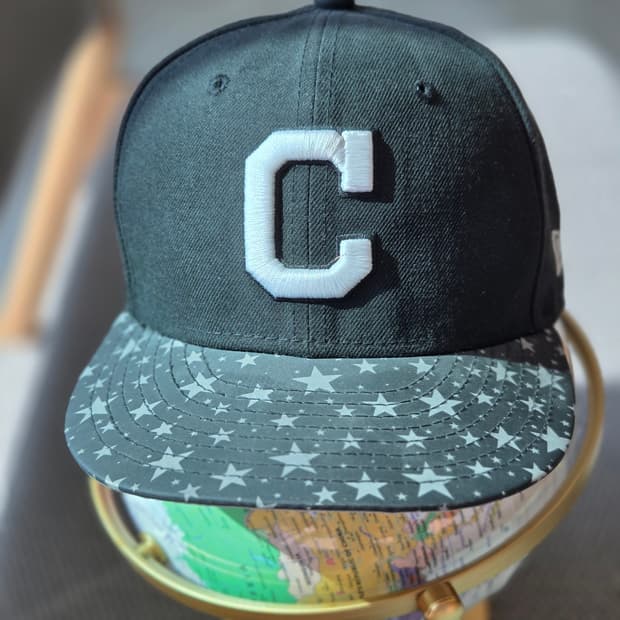 ​[정품/뉴에라] MLB 클리블랜드  9FIFTY 별 패턴 스냅백
