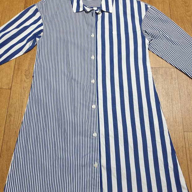 1086 빈폴 셔츠 원피스 85 사이즈입니다