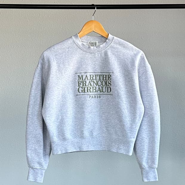 [S]마리떼 프랑소와 저버 여성 크롭 맨투맨