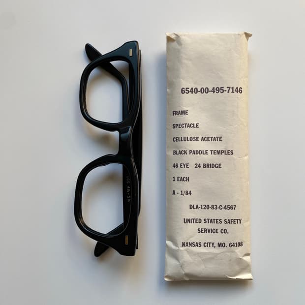 (데드스탁) USS usgi 2세대 빈티지 안경 미군