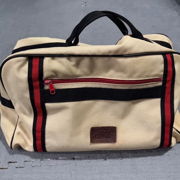 아식스 스포츠 빈티지 보스턴백