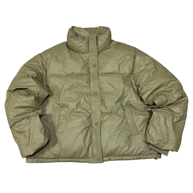 ✨ (바배) 빈티지 카키 숏 패딩 점퍼