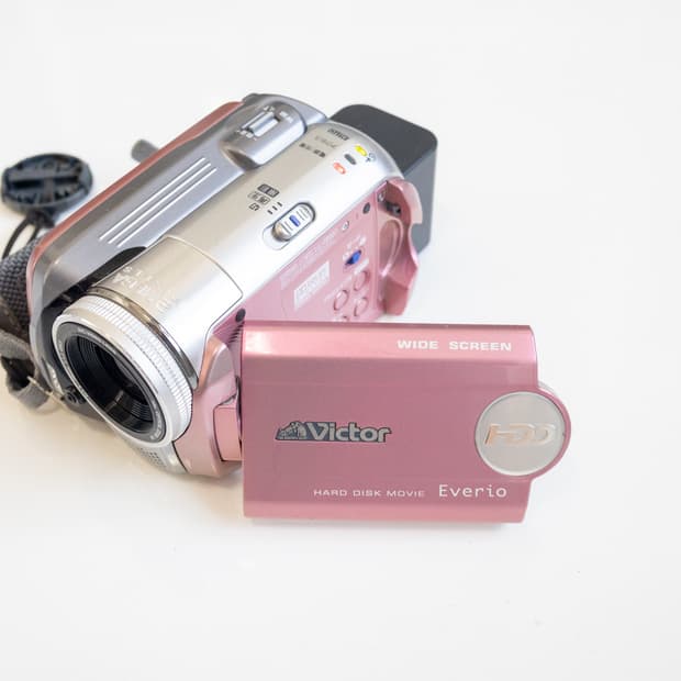 JVC GZ-MG67-P / 빈티지 디지털 캠코더