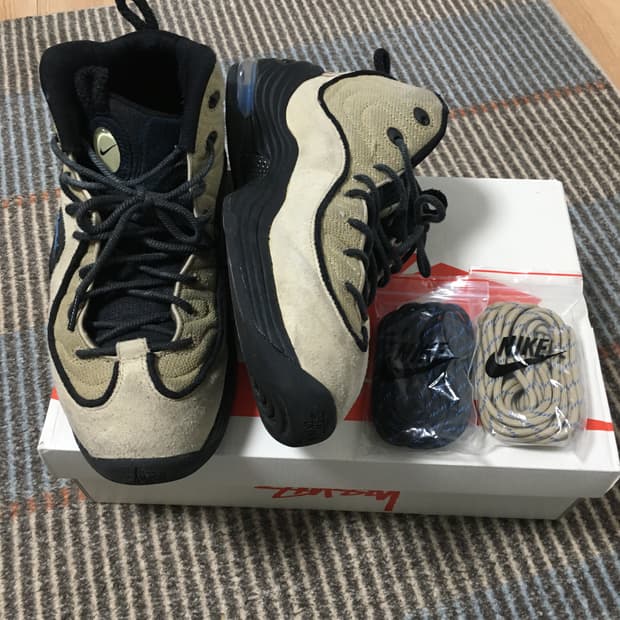 나이키 스투시 에어 페니 2 라탄 앤 라임스톤