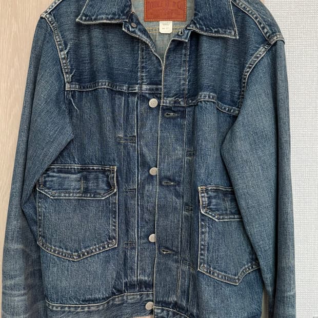 RRL 웨스트뷰 데님 트러커 재킷