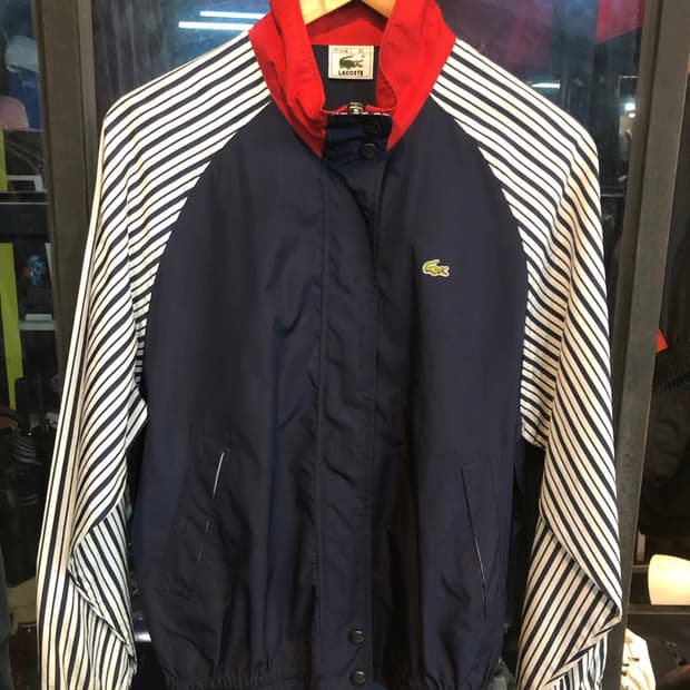 라코스테 블루종 자켓