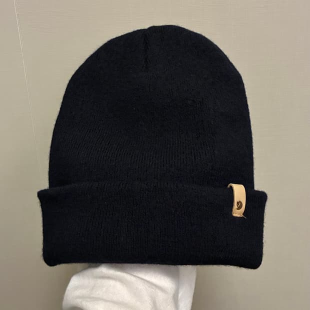 (F)피엘라벤 클래식 울 니트햇 비니 모자 네이비