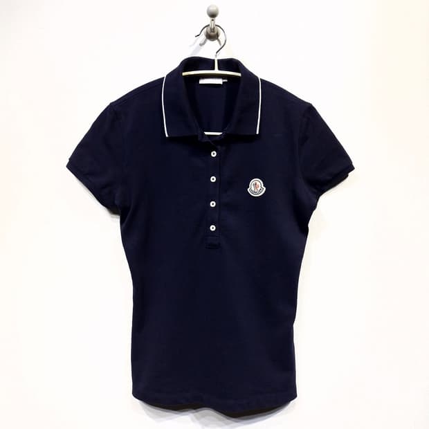몽클레어(MONCLER)폴로 반팔 티셔츠 네이비