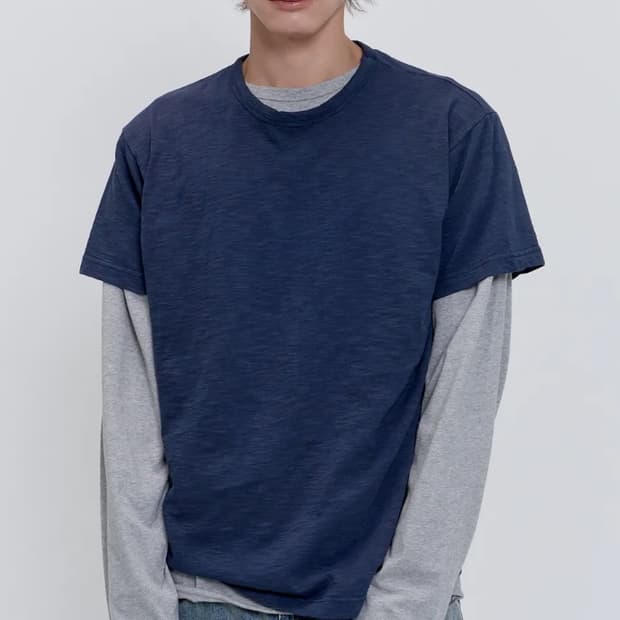 psshopper 슬러브 레이어드 세트