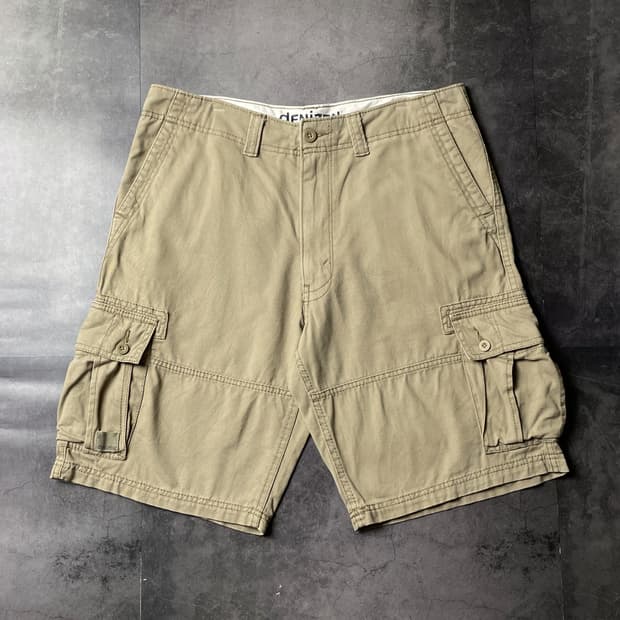 DENIZEN from Levi's 베이지 카고 하프팬츠 A01292
