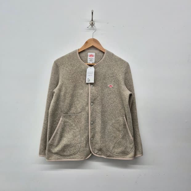 DANTON(단톤) 플리스 자켓 베이지 여성 M