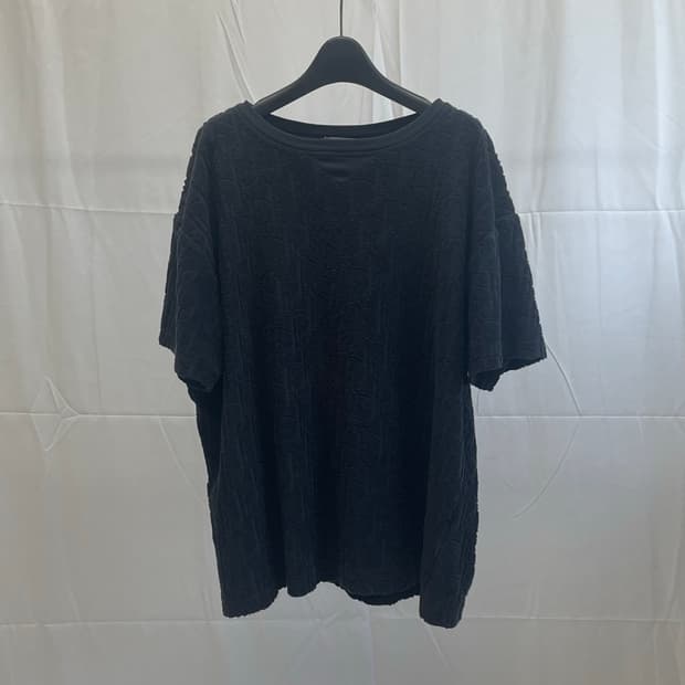 디올 오블리크 테리 코튼 반팔 티셔츠 [M]