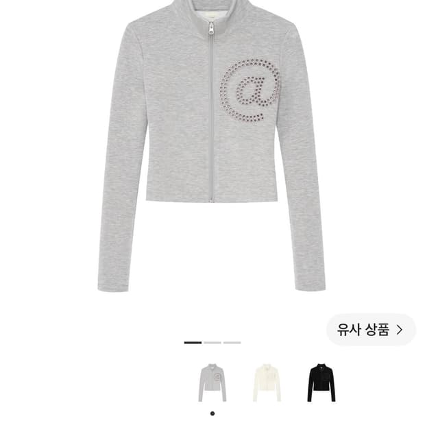 본네 엣 집 자켓 그레이