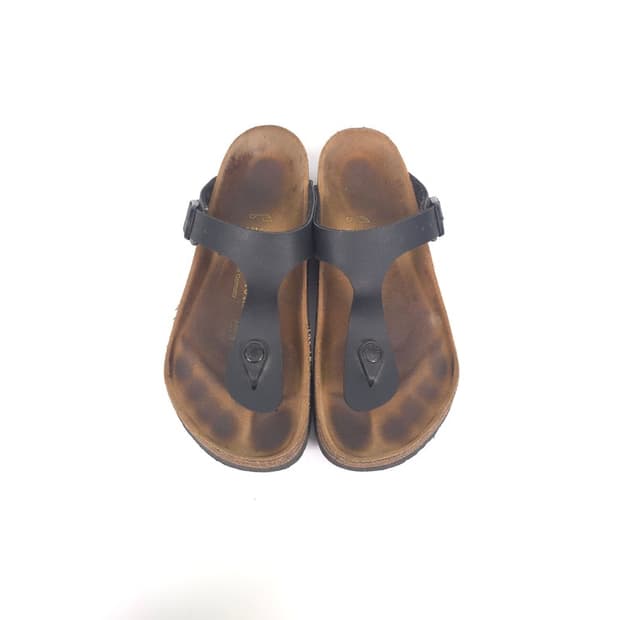 버켄스탁 블랙 기제 코르크 샌들 240