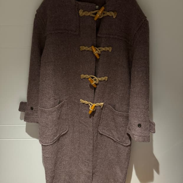 빈티지 떡볶이코트 핑크팥죽