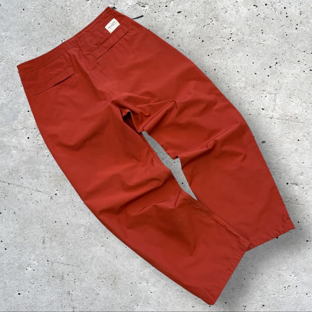 [L] 디스이즈네버댓 립스탑 오렌지 면바지 팬츠 C753